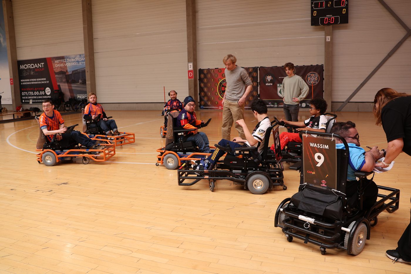 Équipe Tigerstorm sur le terrain